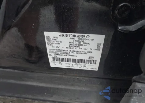 2020 Ford Explorer from USA, damaged, VIN 1FM5K8AB0LGD18609